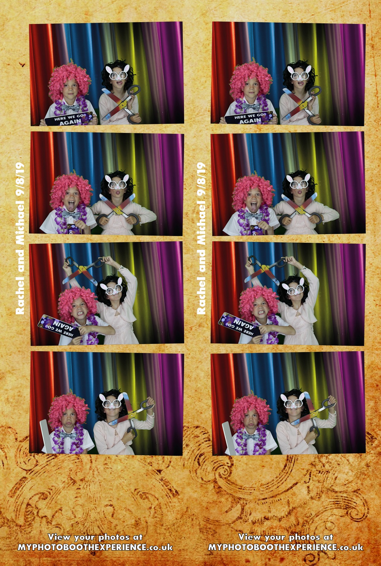 Rachel and Michael's Wedding | View more photos from the event at gallery.myphotoboothexperience.co.uk/u/MyPhotoBoothExperienceLtd/Rachel-and-Michaels-Wedding